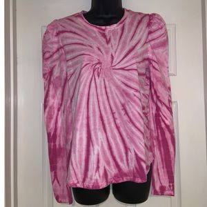 Generation love pink Tracy puff long sleeve—NWT